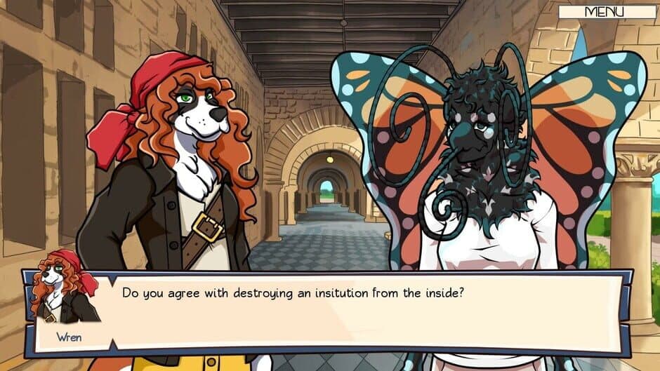 Скриншот 9 из Furry Shakespeare: To Date Or Not To Date Cat Girls? If Made Today
