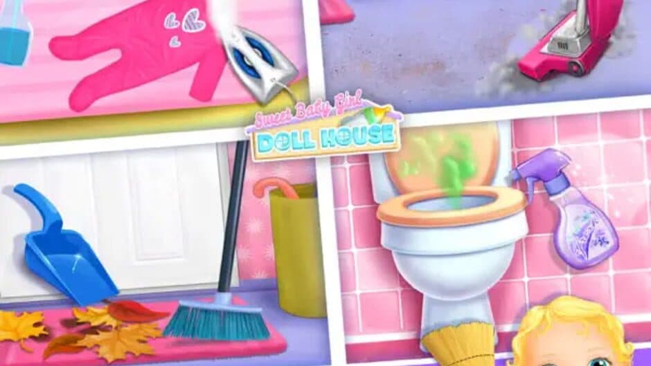 Скриншот 1 из Sweet Baby Girl Doll House