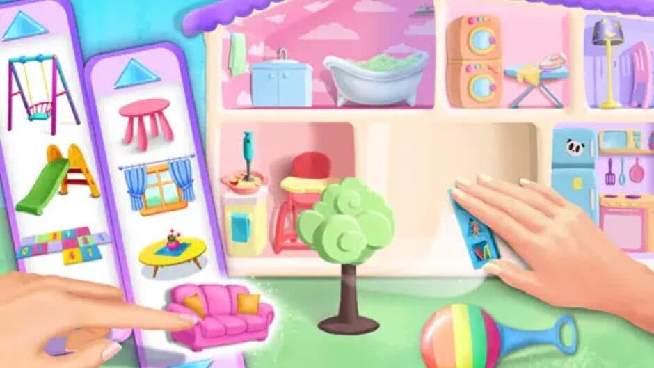 Скриншот 2 из Sweet Baby Girl Doll House