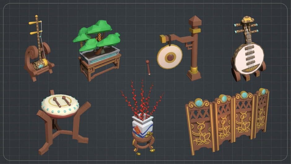 Скриншот 4 из PixArk: Jade Elegance - A Theatrical Odyssey in the East