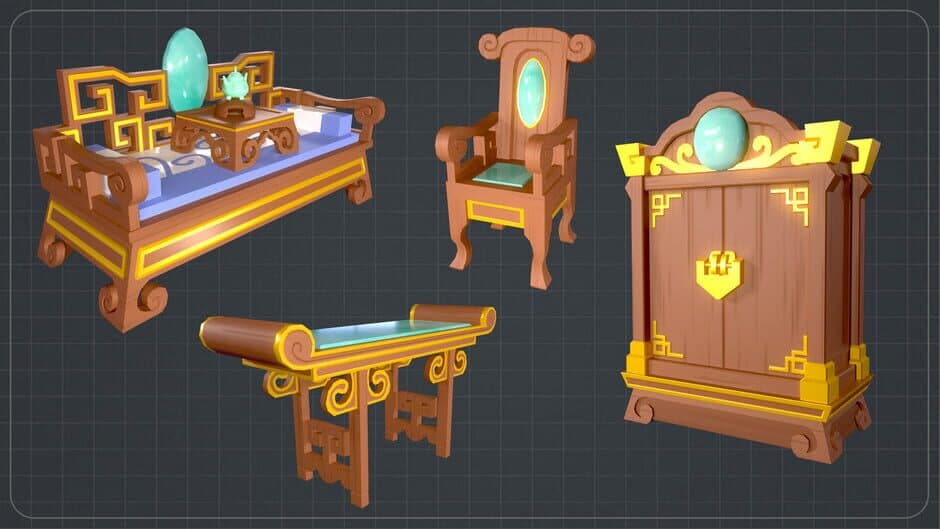 Скриншот 6 из PixArk: Jade Elegance - A Theatrical Odyssey in the East