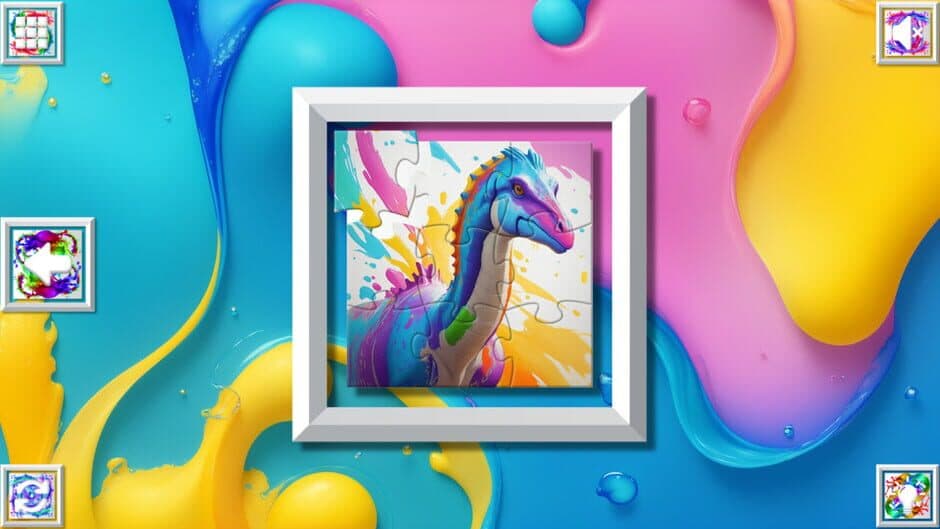 Скриншот 2 из Color Splash: Dinosaurs