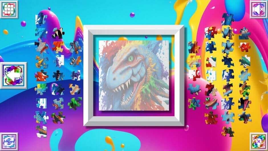 Скриншот 5 из Color Splash: Dinosaurs