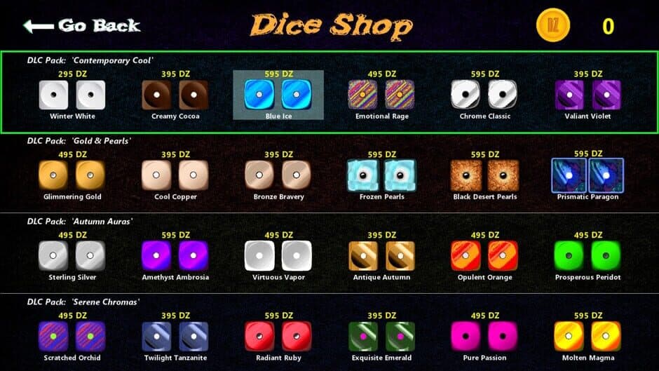 Скриншот 1 из Dice-Zee!: Dice Pak - "Contemporary Cool"