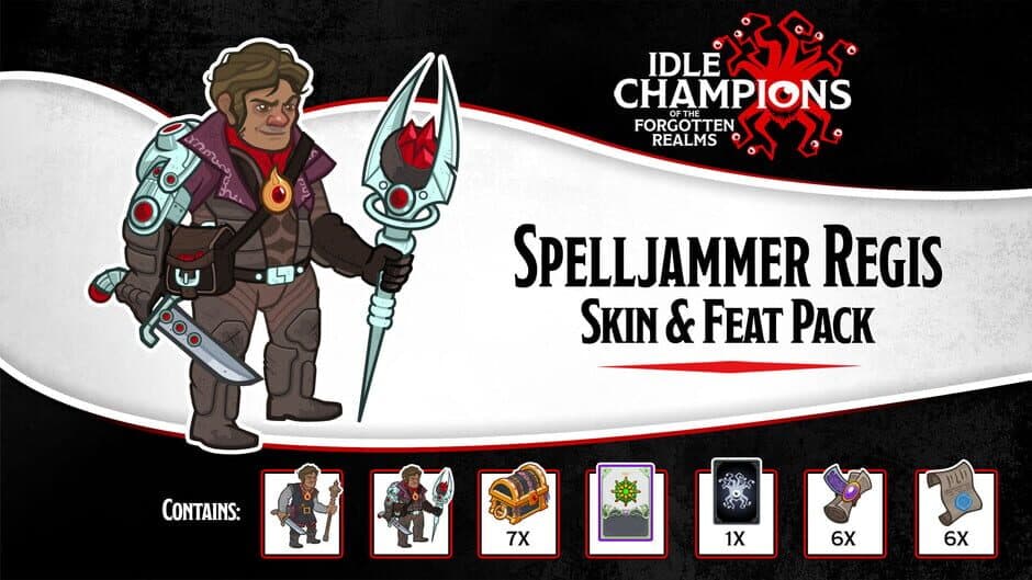Скриншот 1 из Idle Champions: Spelljammer Regis Skin & Feat Pack