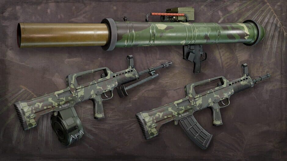 Скриншот 1 из Squad: Weapon Skins - Jungle Assault Pack