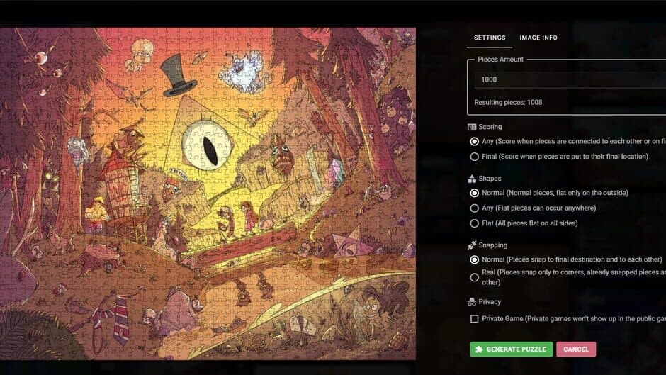Скриншот 4 из Jigsaw Hyottoko Club
