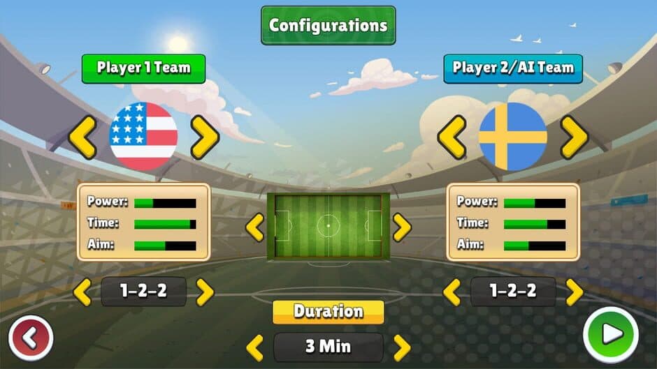 Скриншот 2 из Finger Soccer League