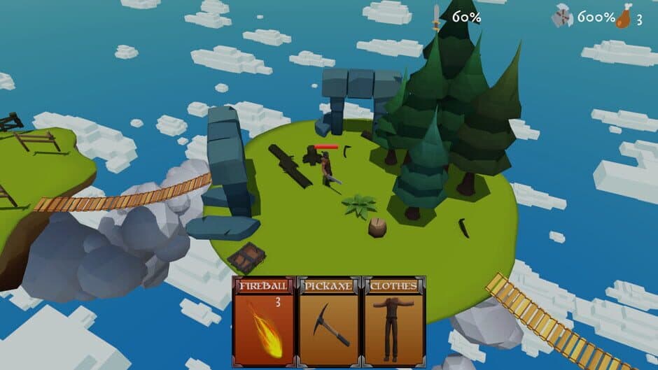 Скриншот 7 из Skybound: Card Survival