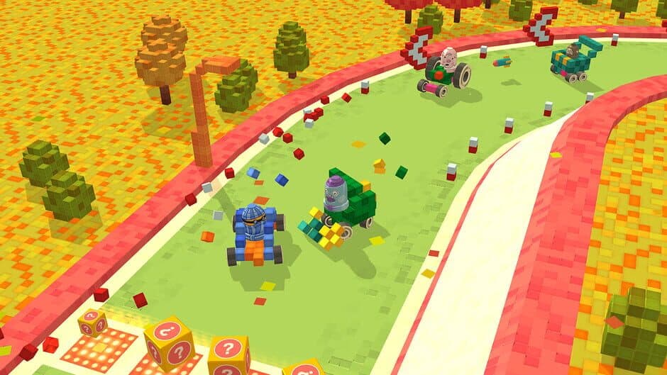 Скриншот 3 из Pixel Car Racing: Blocky Crash
