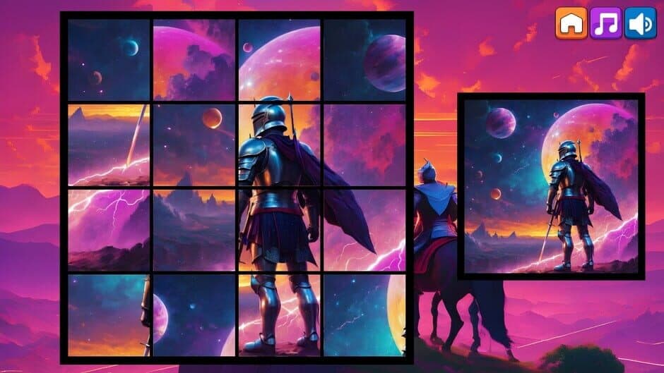 Скриншот 5 из OG Puzzlers: Synthwave Knights
