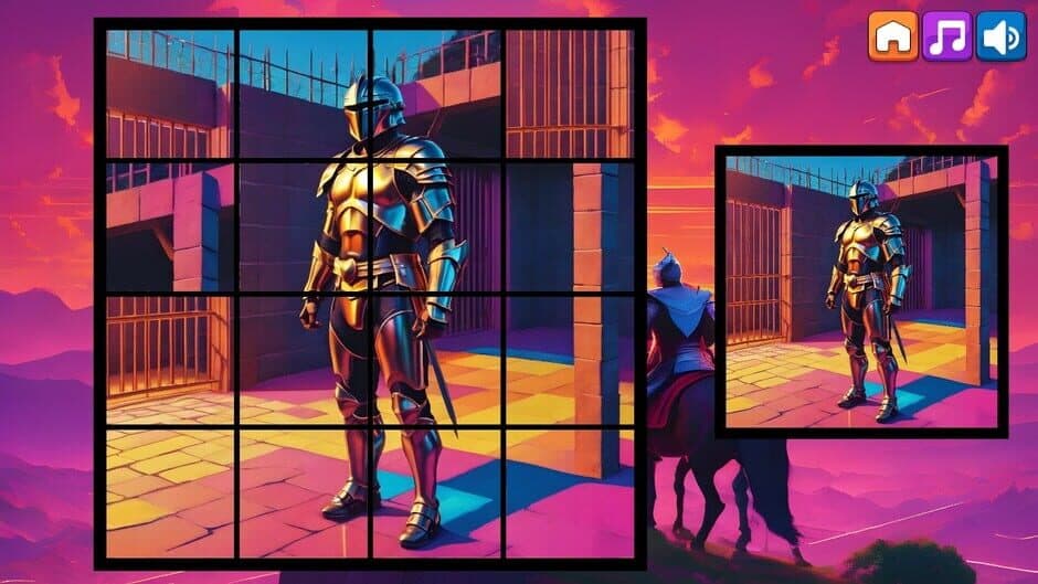 Скриншот 8 из OG Puzzlers: Synthwave Knights