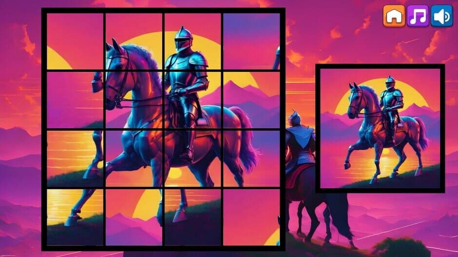 Скриншот 9 из OG Puzzlers: Synthwave Knights