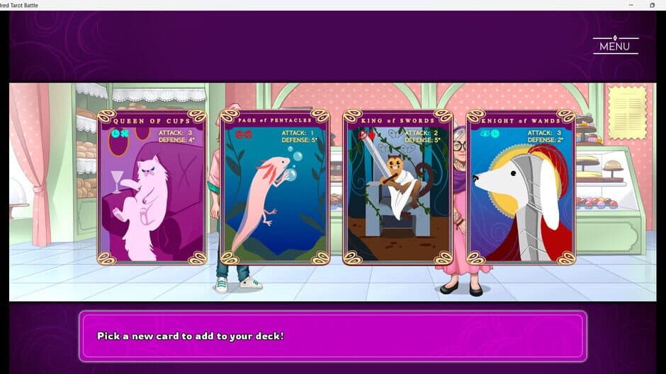 Скриншот 10 из Mildred's Tarot Battle