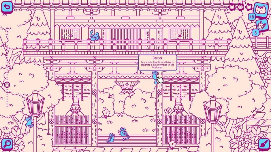 Скриншот 2 из Cats and Seek: Kyoto