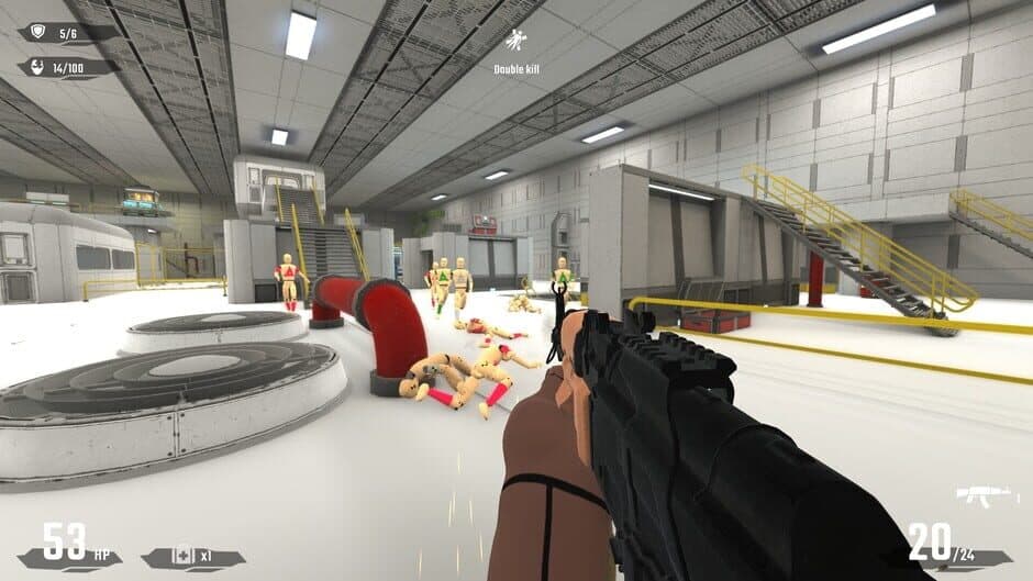 Скриншот 2 из Mannequin Mayhem: Physics Ragdoll Shooter