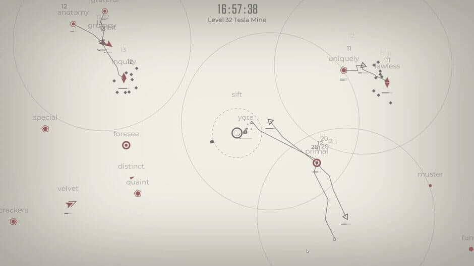 Скриншот 1 из Glyphica: Typing Survival