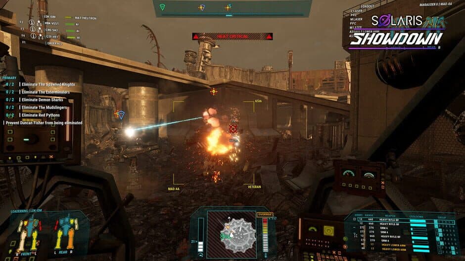 Скриншот 4 из MechWarrior 5: Mercenaries - Solaris Showdown