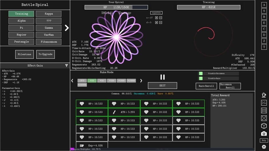 Скриншот 4 из Idle Spiral: Custom Spiral Pack
