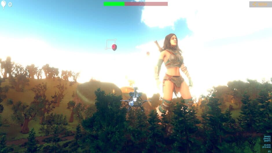 Скриншот 2 из Save Giant Girl From Monsters 2