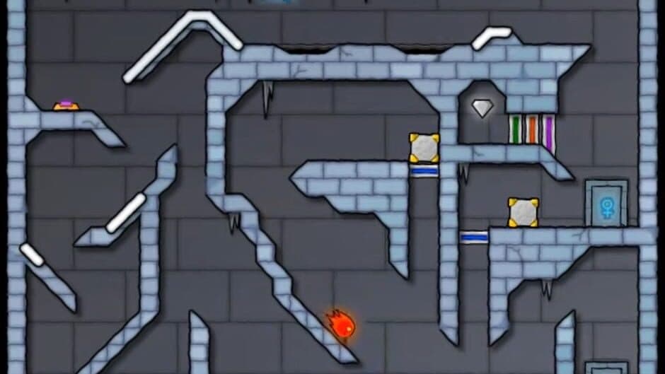 Скриншот 2 из Fireboy and Watergirl in the Ice Temple