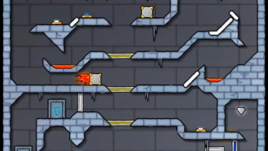Скриншот 3 из Fireboy and Watergirl in the Ice Temple