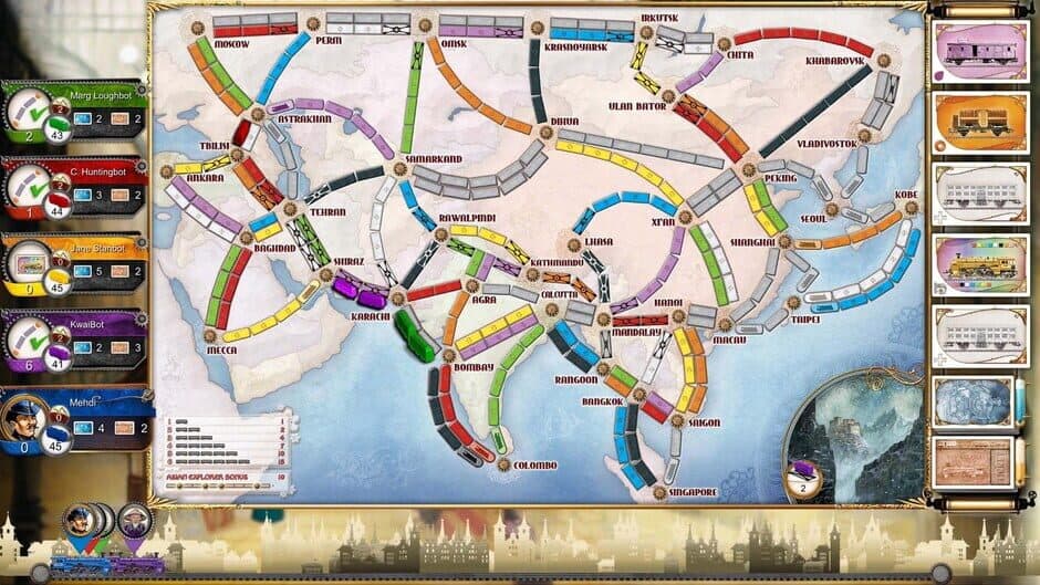 Скриншот 6 из Ticket To Ride: First Class Pack