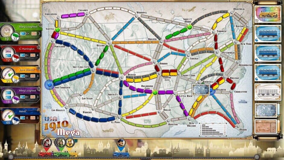 Скриншот 8 из Ticket To Ride: First Class Pack