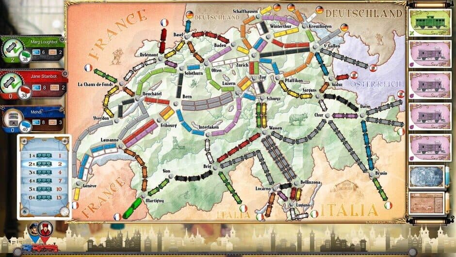 Скриншот 5 из Ticket To Ride: First Class Pack