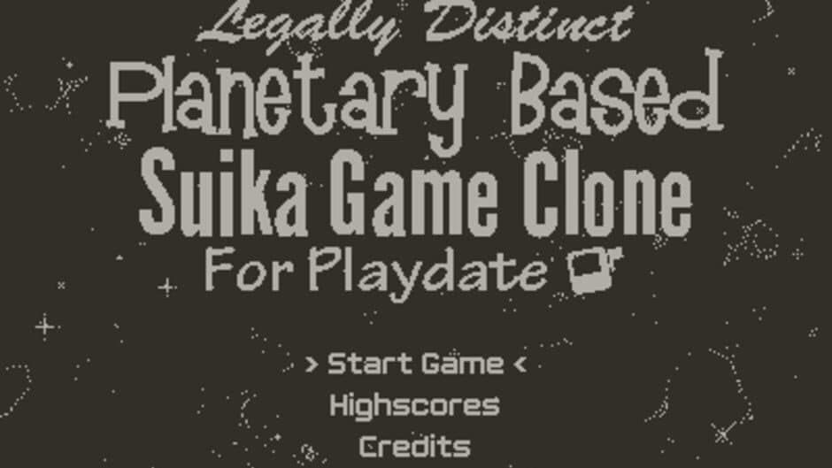 Скриншот 5 из Legally Distinct, Planetary Based, Suika Game Clone