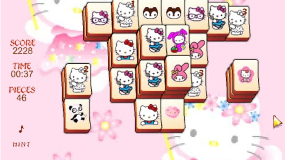 Скриншот 1 из Hello Kitty Mahjong