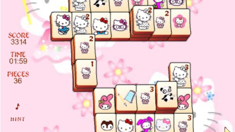 Скриншот 2 из Hello Kitty Mahjong