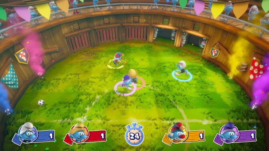 Скриншот 4 из The Smurfs: Village Party