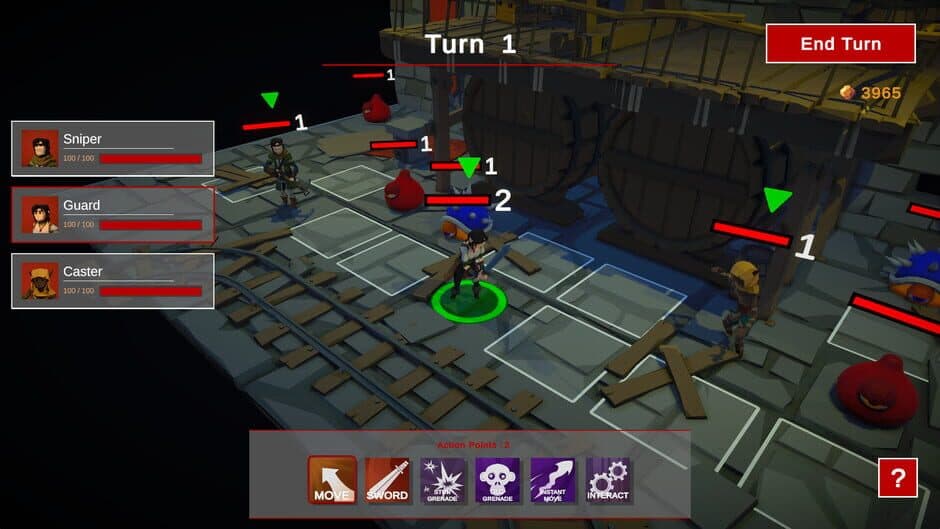 Скриншот 2 из Grid Dungeons