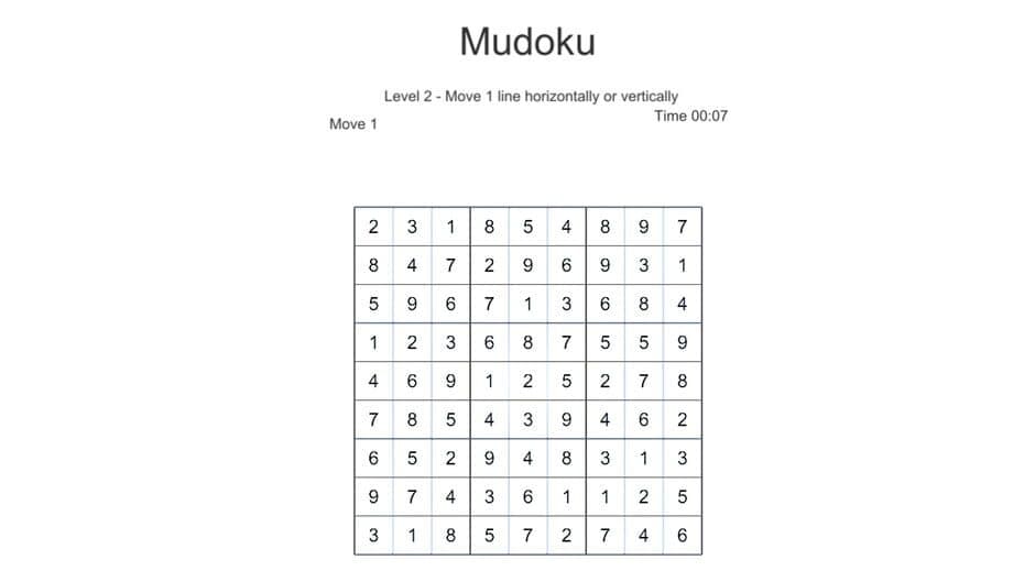 Скриншот 6 из Mudoku: Next Sudoku