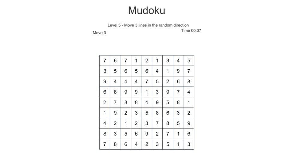 Скриншот 4 из Mudoku: Next Sudoku