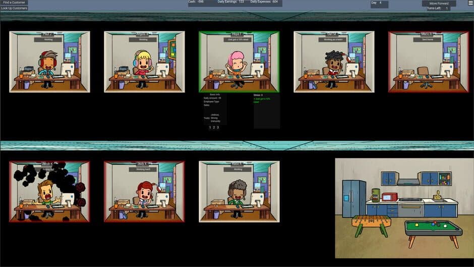 Скриншот 2 из Call Center Tycoon