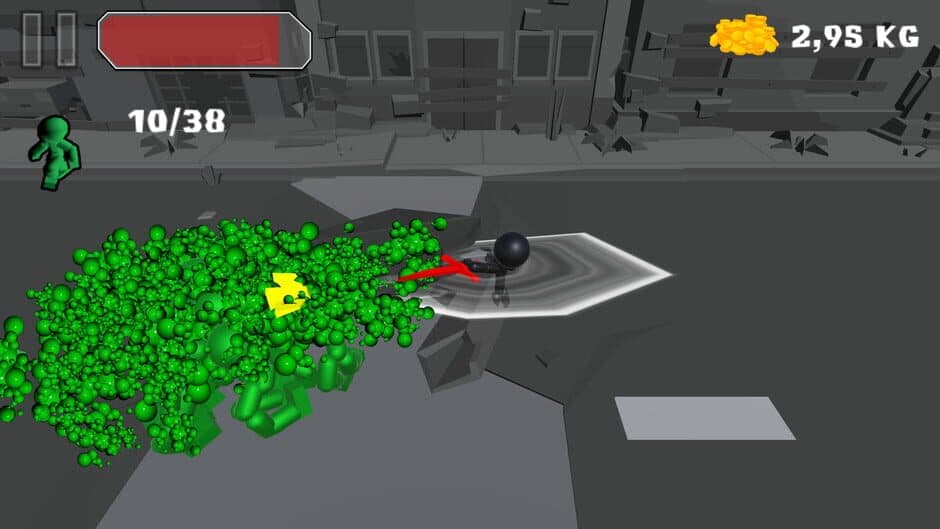 Скриншот 4 из Stickman Killing Zombie