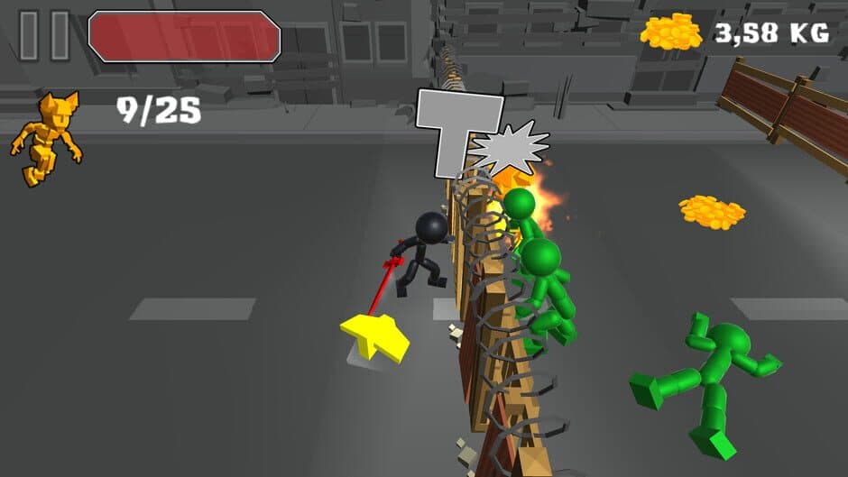 Скриншот 10 из Stickman Killing Zombie