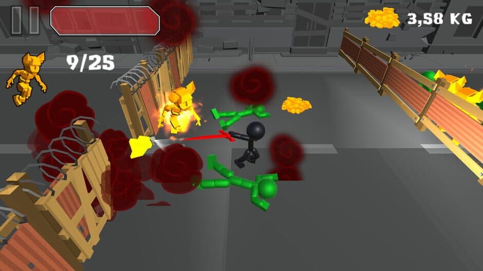 Скриншот 12 из Stickman Killing Zombie