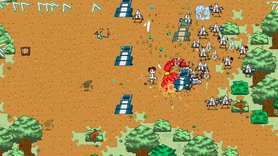 Скриншот 2 из NewMe NuMe LuMe: Alien Wars