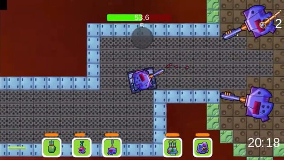 Скриншот 2 из Cosmic Tankinator