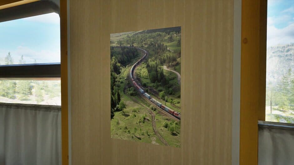 Скриншот 3 из Trans-Siberian Legends: Posters in a Train Compartment