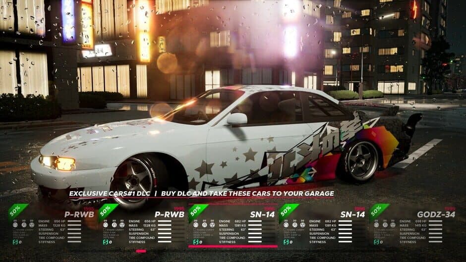 Скриншот 9 из OverDrift Festival: Exclusive Cars Pack#1