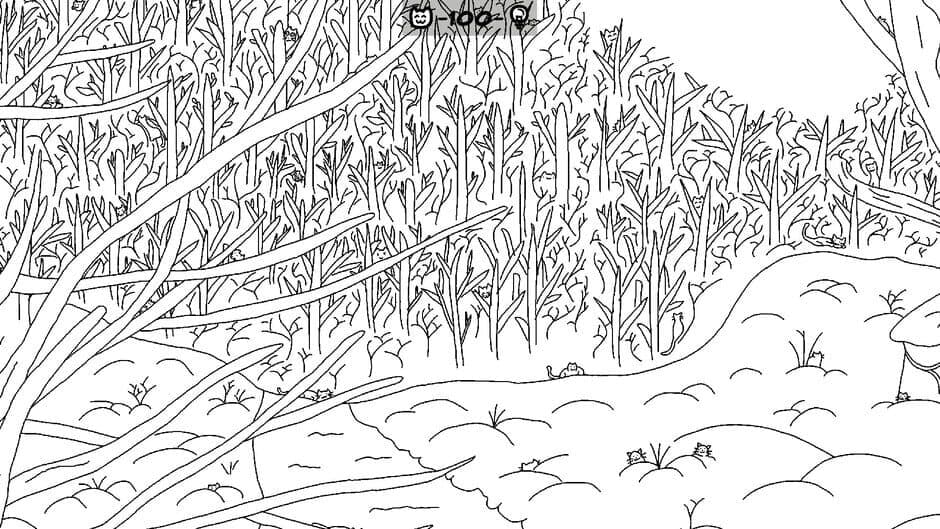 Скриншот 1 из Looking For Cats In a Badly Drawn Forest: Extra Content