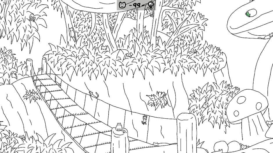 Скриншот 3 из Looking For Cats In a Badly Drawn Forest: Extra Content