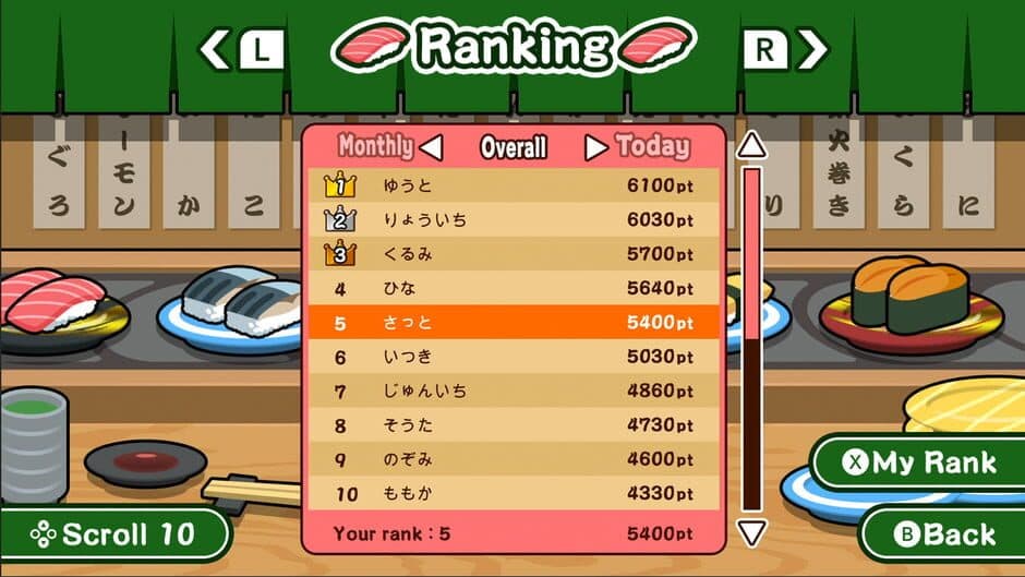 Скриншот 4 из Sushi Shot Online