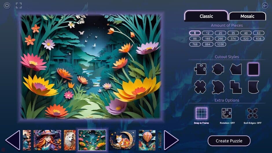 Скриншот 2 из Master of Pieces: Jigsaw Puzzle - Paper Art