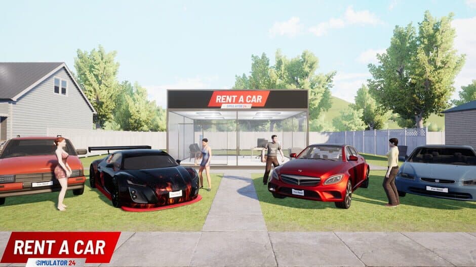 Скриншот 1 из Rent A Car Simulator 24