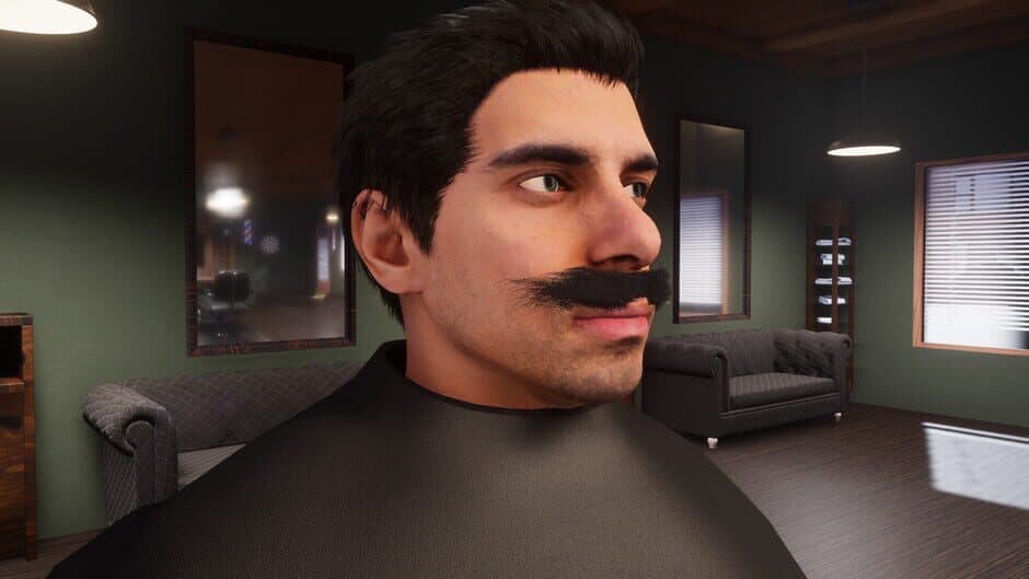 Скриншот 2 из Hairdresser Simulator: Beards and Mustaches